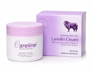 Kem Lanolin Cream dưỡng ẩm chống lão hóa giúp mềm da & sáng da với Grape Seed Oil & Vitamin E 100ml