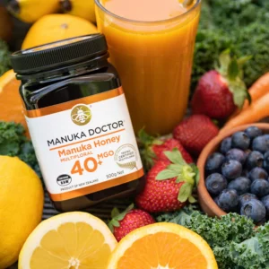 Mật ong Manuka New Zealand Manuka Doctor Manuka Honey MGO40+ hỗ trợ sức khỏe & tăng đề kháng (500g)