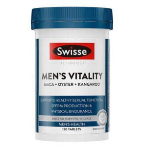 Viên uống tăng cường sinh lý Nam Swisse Men's Vitality Maca + Oyster + Kangaroo 120 viên