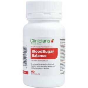 Clinicians BloodSugar Balance 90 Capsules – Giải Pháp Hỗ Trợ Ổn Định Đường Huyết Tự Nhiên