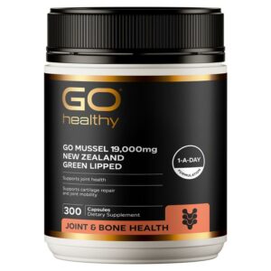 Go Healthy Go Mussel 19000 NZ Green Lipped 300v – Tinh Chất Vẹm Xanh Hàm Lượng Cao, Phục Hồi Và Bảo Vệ Xương Khớp Toàn Diện