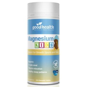 Goodhealth Children's Magnesium Tablets (100 viên nhai) – Cho Bé Giấc Ngủ Ngon, Cơ Thể Thư Giãn Và Phát Triển Toàn Diện