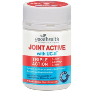 Good Health Joint Active UC-II 90 Capsules – Collagen Type II Không Biến Tính, Hỗ Trợ Khớp Linh Hoạt & Vận Động Dễ Dàng